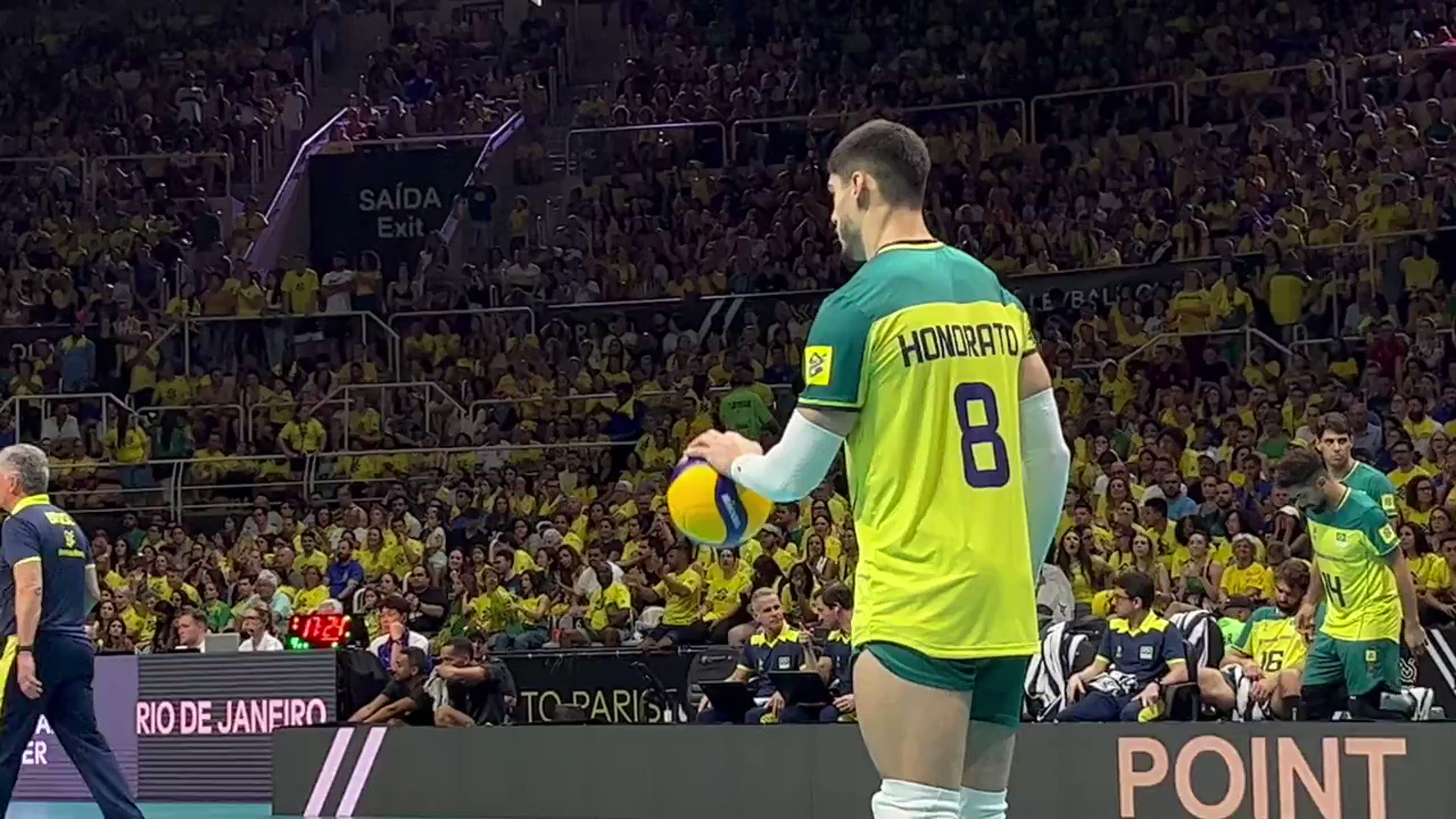 Brasil vence a Itália no tie-break e garante vaga nos Jogos de Paris 2024