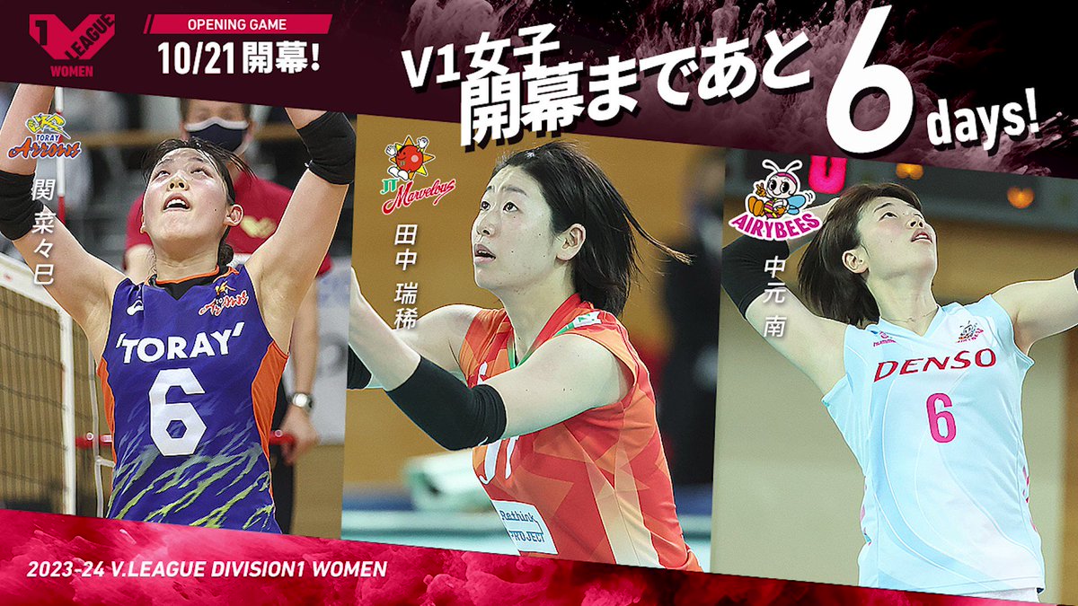 バレーボール 女子 開脚 