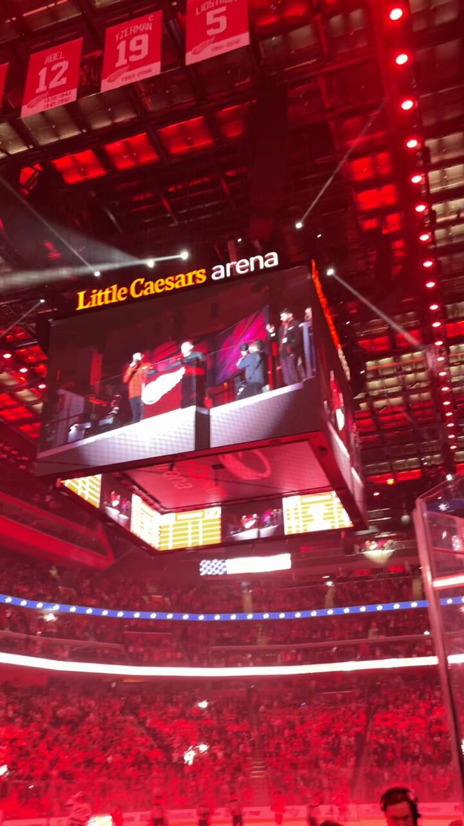 New, Classic Hockeytown Goal Horn Installed at Little Caesars Arena - Ilitch Companies News Hub