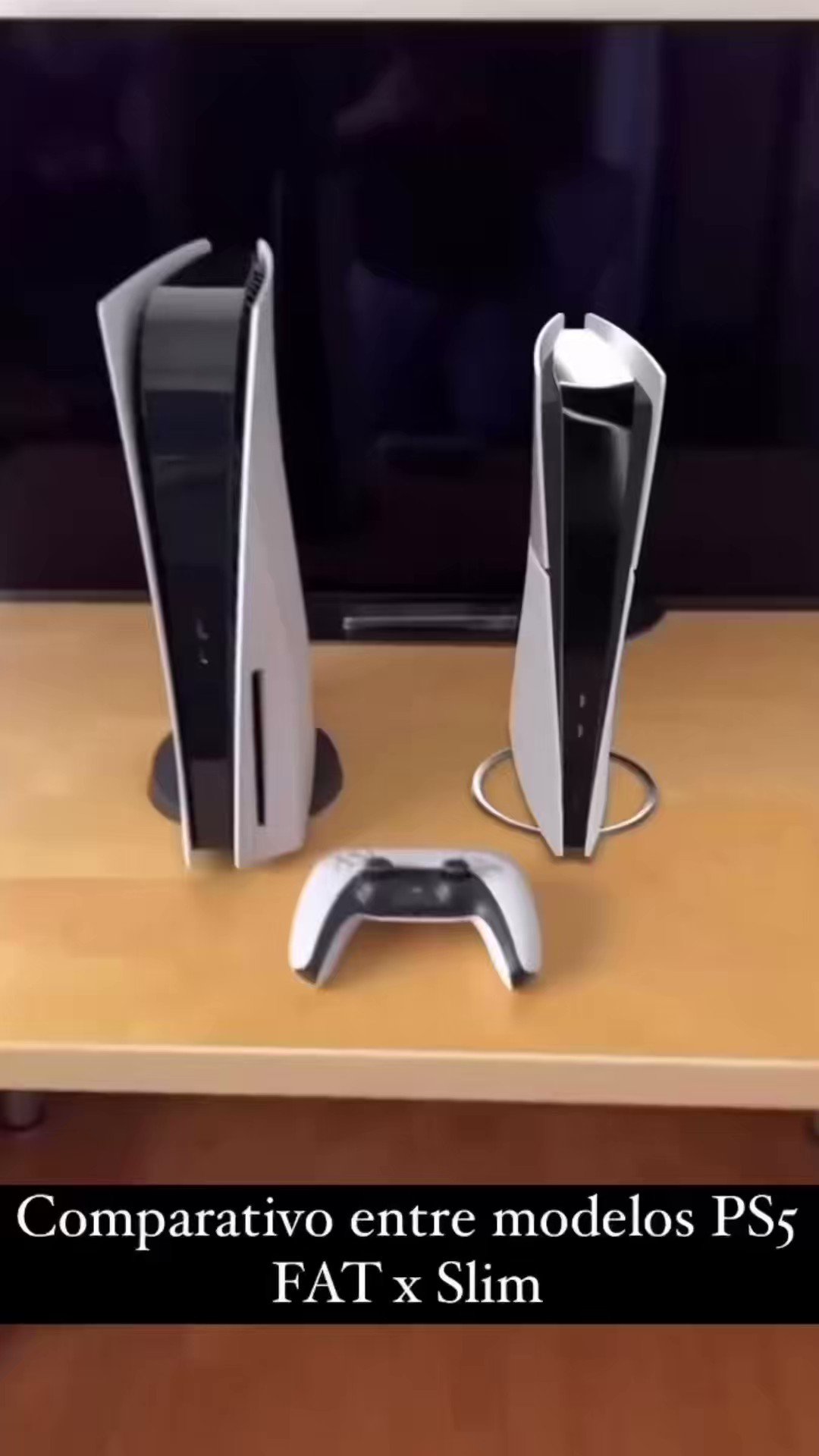 Comparação PS5 SLIM vs PS5 Normal LADO A LADO e Mais!