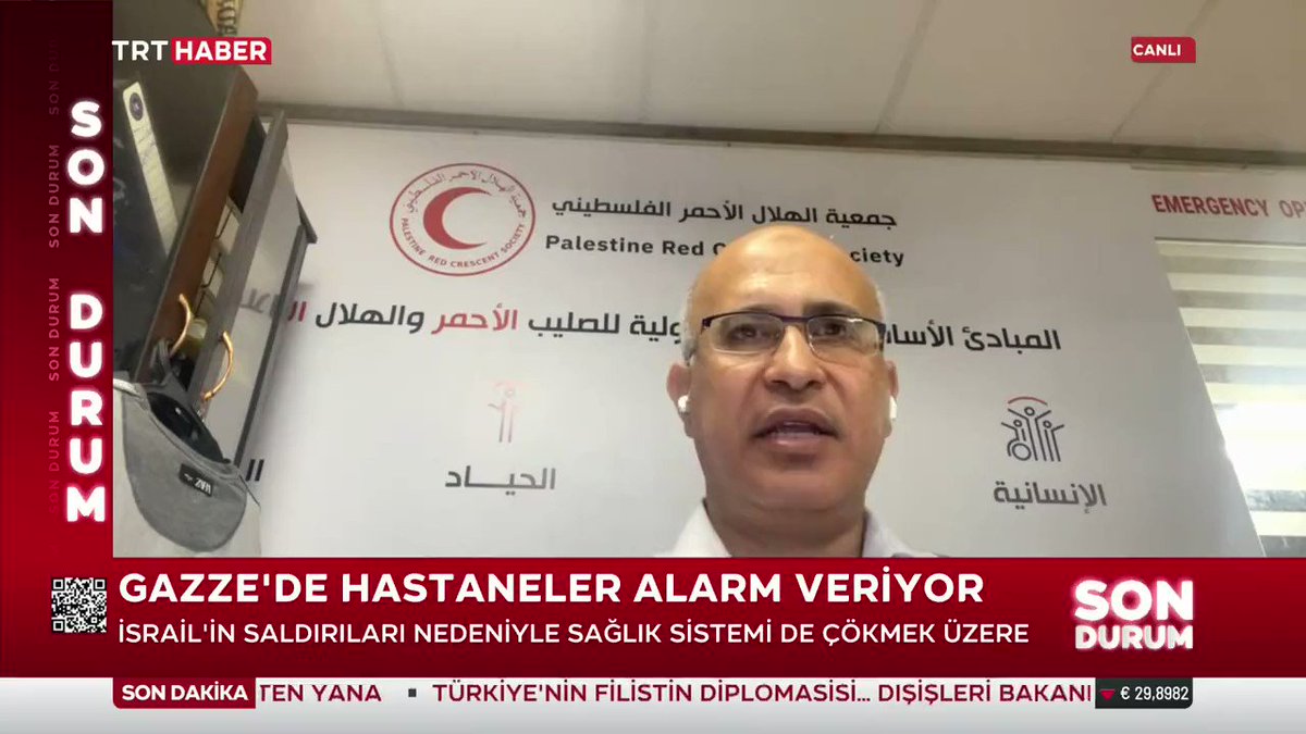Mehmet Ardıç ???????? on X: ""Çocuklar için süt bile bulamıyoruz." Filistin  Kızılayı Gazze Müdürü Dr. Bashar Murad, saldırı altındaki Gazze'deki  hastanelerin son durumunu ve ihtiyaçlarını anlattı. #GenocideSupporters  https://t.co/m3NNggxbm7" / X