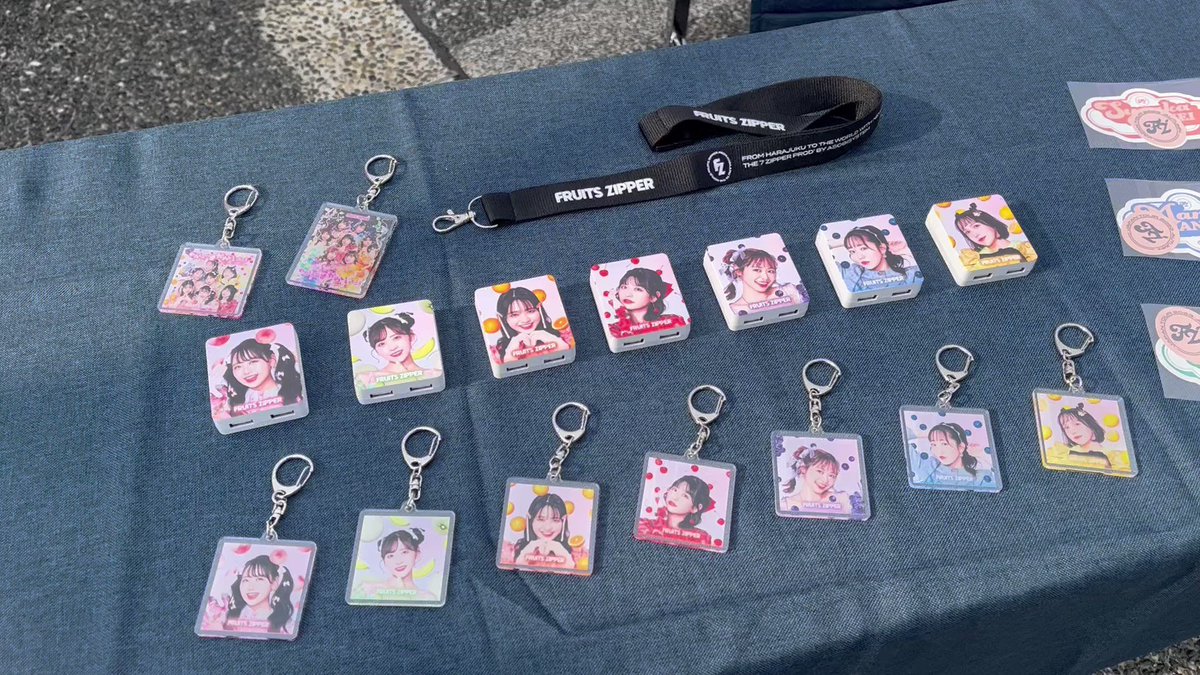 FRUITS ZIPPER グッズまとめ売り FRUITS ZIPPER 1st One Man Tour 2023 -WINTER-♡BE AT THE