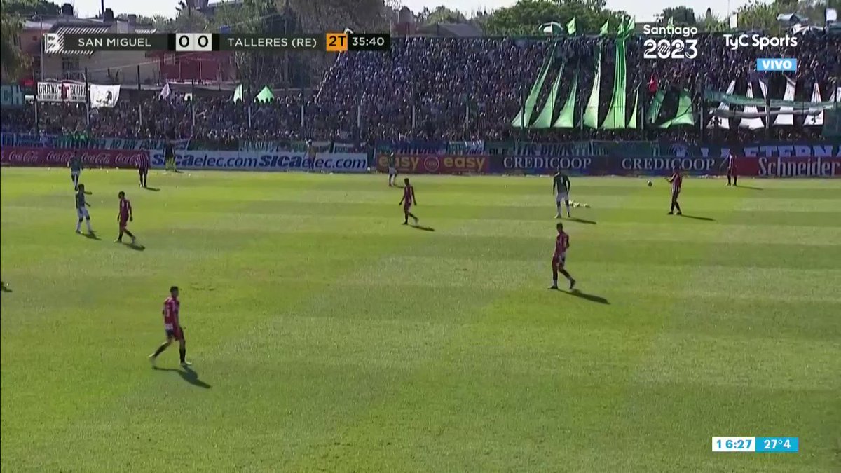 SAN MIGUEL VS TALLERES en vivo