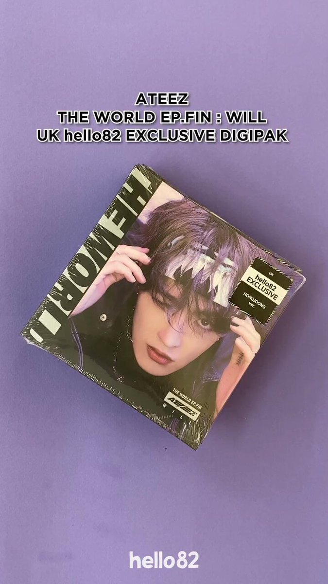 ATEEZ  WILL UK exclusive Digipak ウヨン