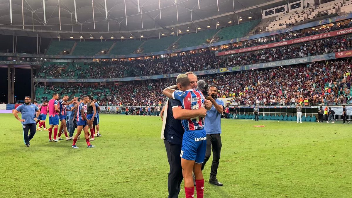 Na Fonte, torcida do Bahia acompanha jogo do “irmão” na champions