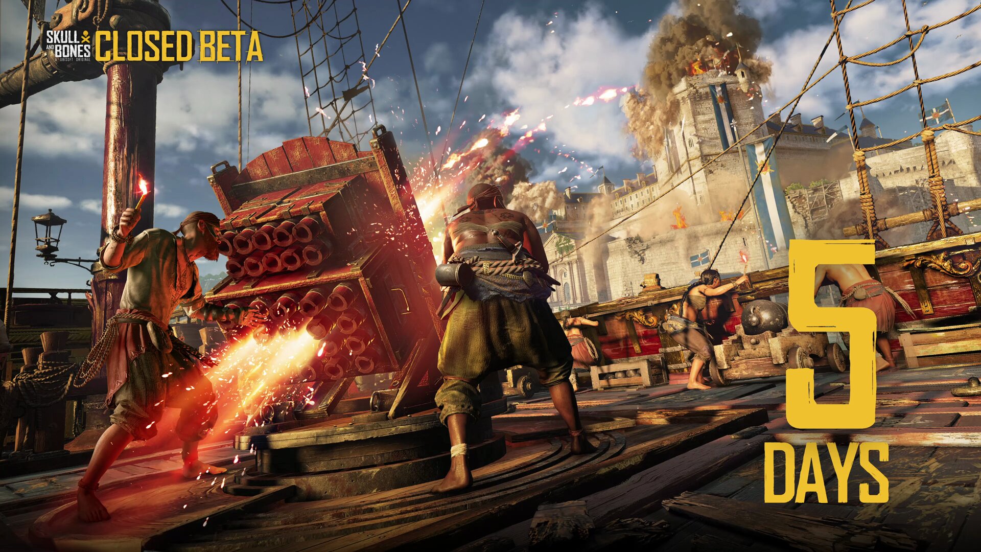 Skull and Bones on X: Plundering is an obligatory rite of passage to  becoming a true pirate, isn't it? 🏰💥 Take up the challenge during the  Closed Beta in 5 days. Register