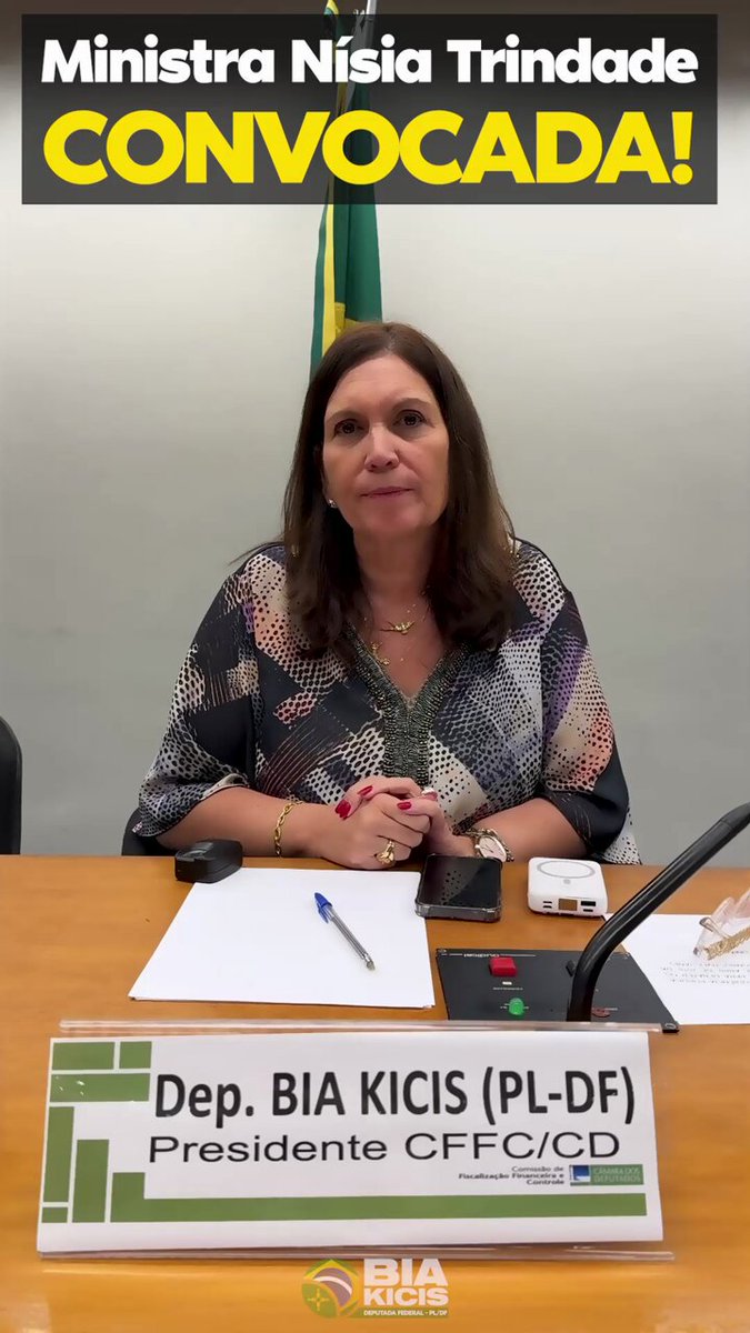 Bia Kicis - Uma hora a conta chega. O povo não é bobo!