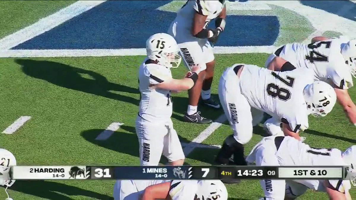 Harding makes program history, wins the 2023 DII football