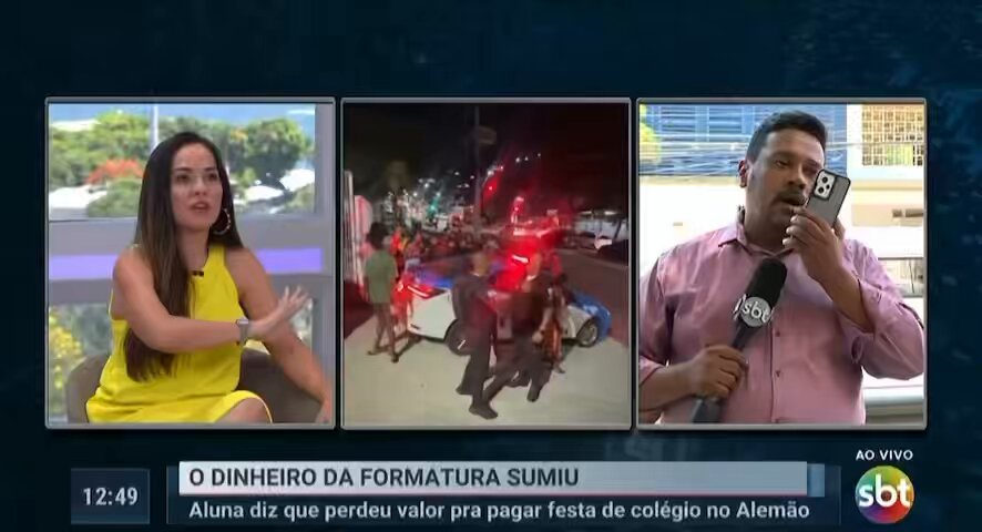 🚨VEJA: Bruno Diferente é flagrado por câmera chutando o carro da Dj N