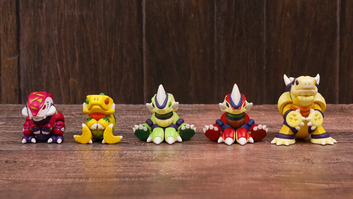 果獣ドラゴンのリンゴラとバナードンとドラフル 果獣ドラゴン3個セット☆バナードン・青リンゴラ・ドラフル