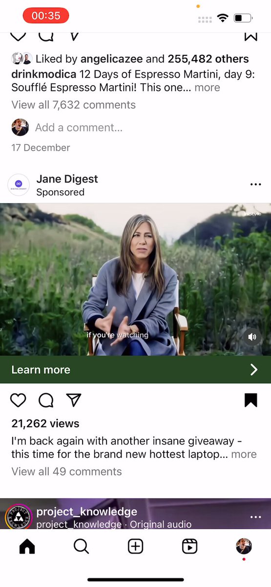 Louis Anslow على X: &ldquo;Instagram deepfake scams getting better. This 