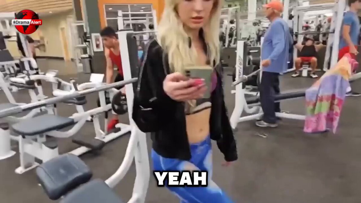 Painted pants aren't real pants - Kick streamer Natalie Reynolds gets  confronted for wearing questionable attire at gym, fans react