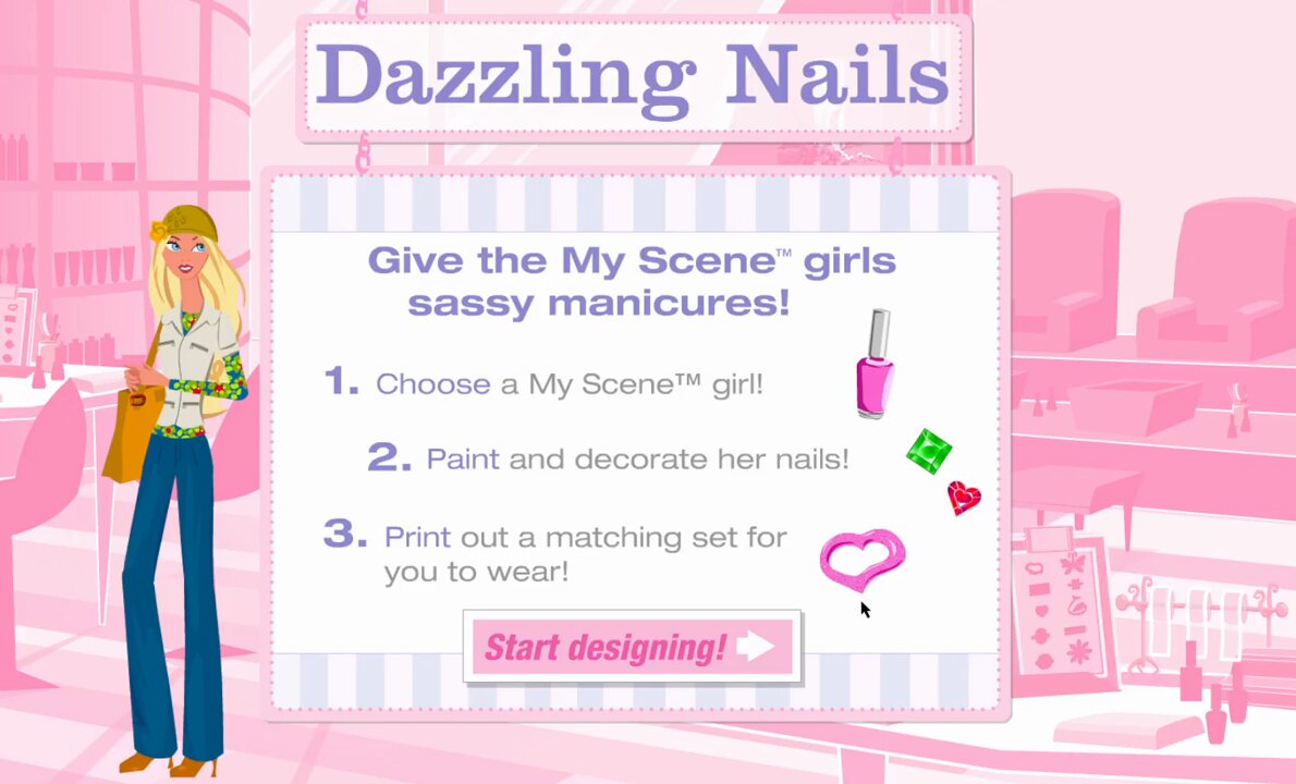 My scene online video game