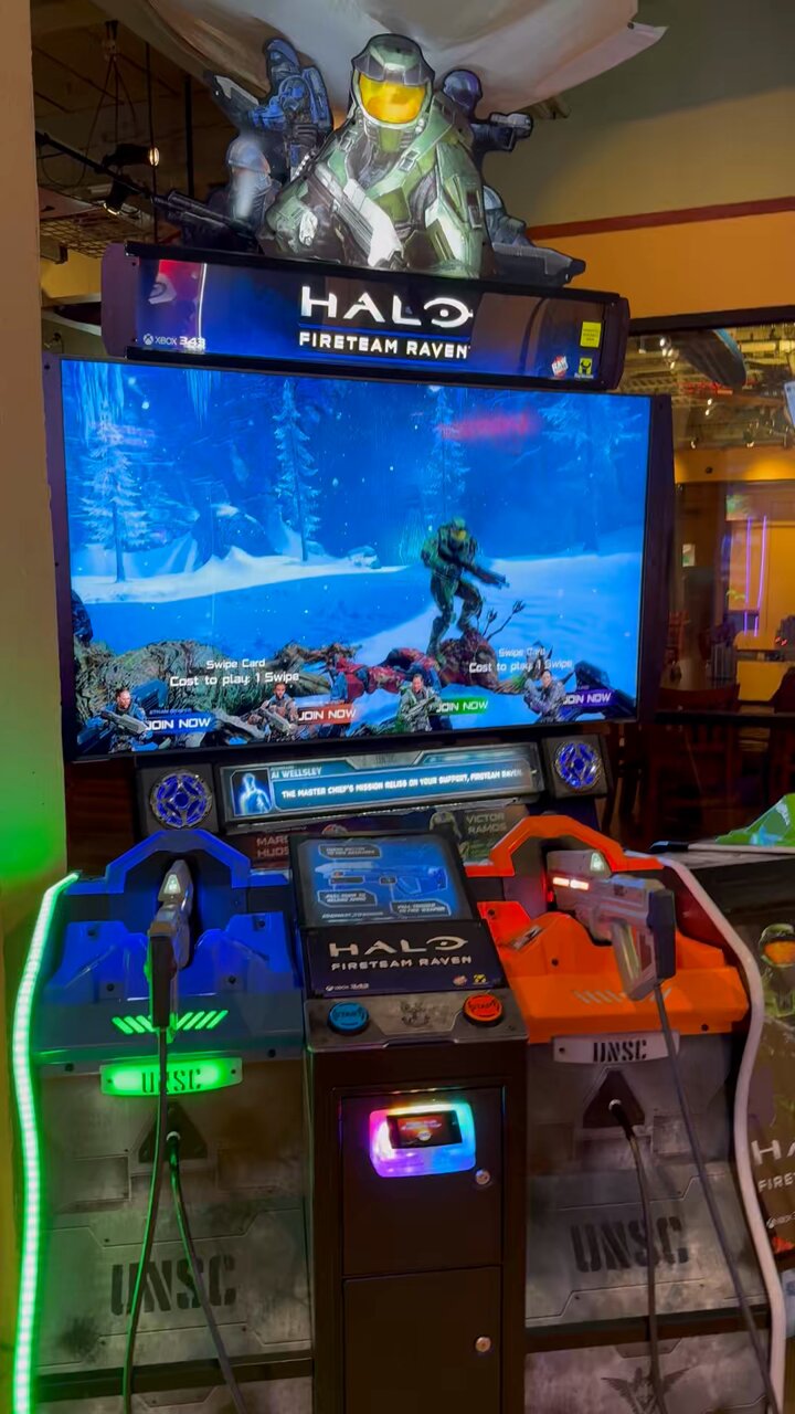Halo arcade best sale game cost