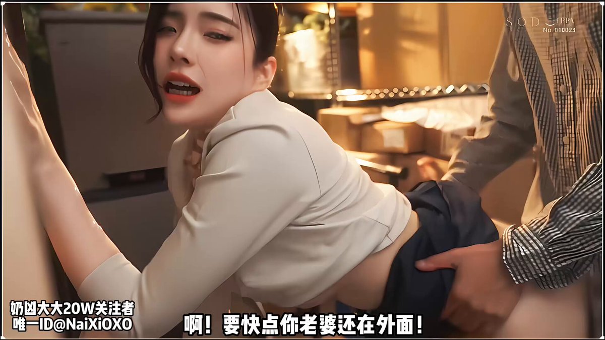 【
长视频】巨乳痴女上司总是真空上阵，上班的时候在同事眼皮子底下给自己乳交口交勾引自己，更是在下班之后换上情趣内衣让自己把她当肉便器使用，直接软饭硬吃！