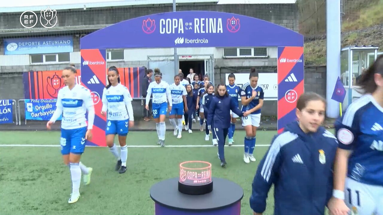 📹 𝙍𝙀𝙎𝙐𝙈𝙀𝙉 | @RealOviedoFem 1 (2)-(4) 1 @UDCATenerife ⚽️ Octavos de final🏆 #CopaDeLaReinaℹ️