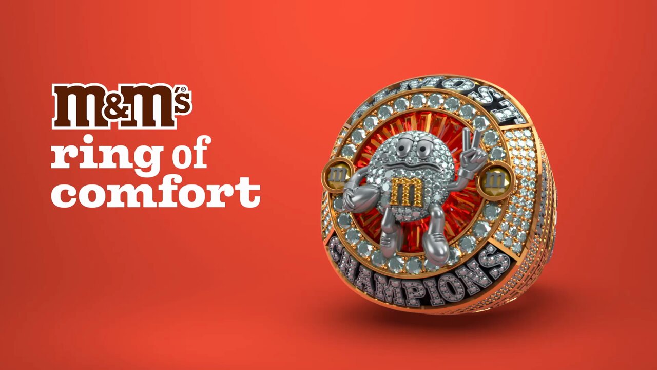 M&M'S в X: „Only winners of the big game get a fancy ring