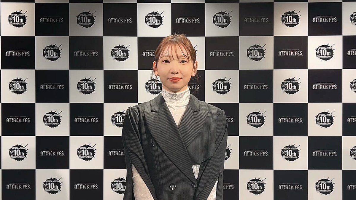 井上 麻里奈 サイン 進撃の巨人 アルミン 弛まぬ絆 アルミン