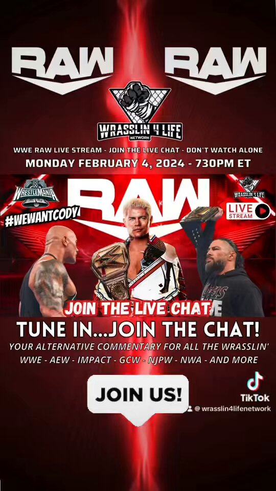 Wwe raw online live stream