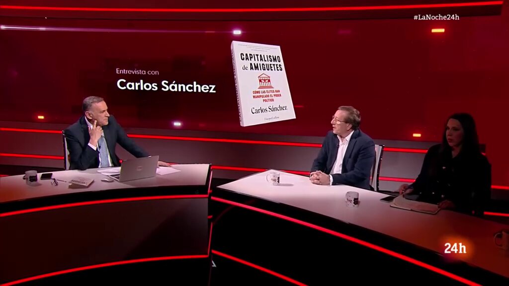 Carlos Sánchez Sanz presenta 'Capitalismo de amiguetes