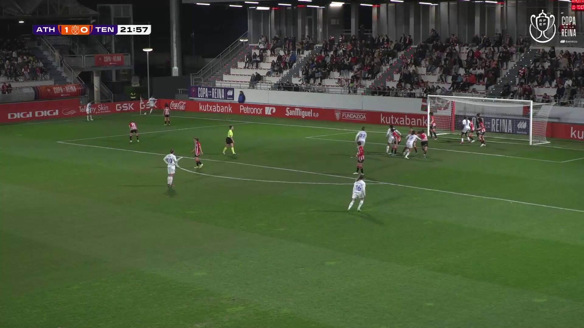  1-1 false  @UDCATenerife false 23’📺  #CopaDeLaReina 🏆 false #FUTFEMRFEF