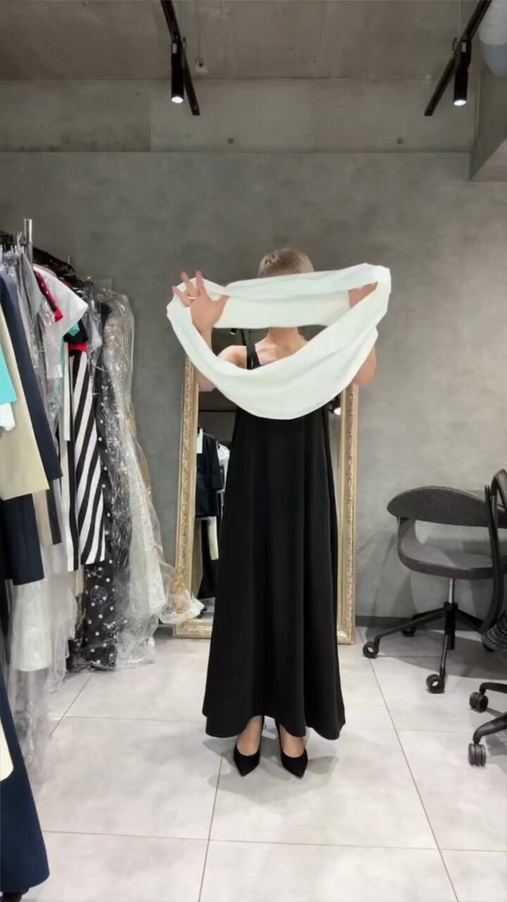 ジェンヌ ニットリングケープ Jenneニットリングケープ新品未使用