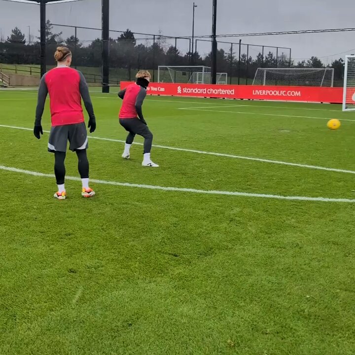 Liverpool FC on X: "Stay until the end for some no-look finishes 👀  #TeamPixel | #ad https://t.co/s7rFFWMw7z" / X