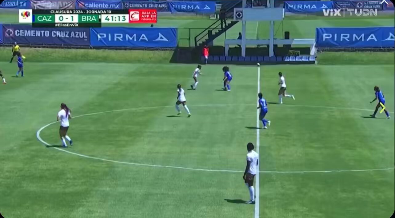 🔘 Cruz @AzulFemenil 🚂 empata el partido