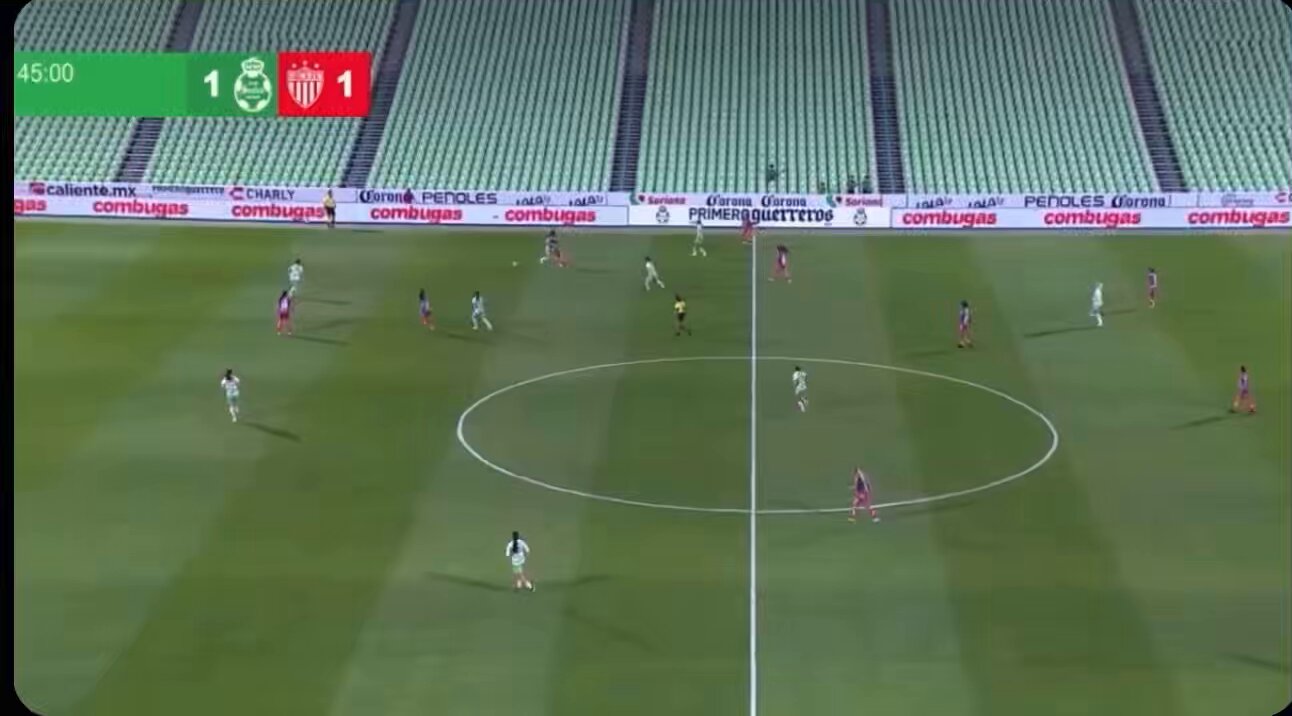 ¡Golazo de @RamosMariana12! 🔥  @NecaxaFemenil ✨ recupera la ventaja 🔝