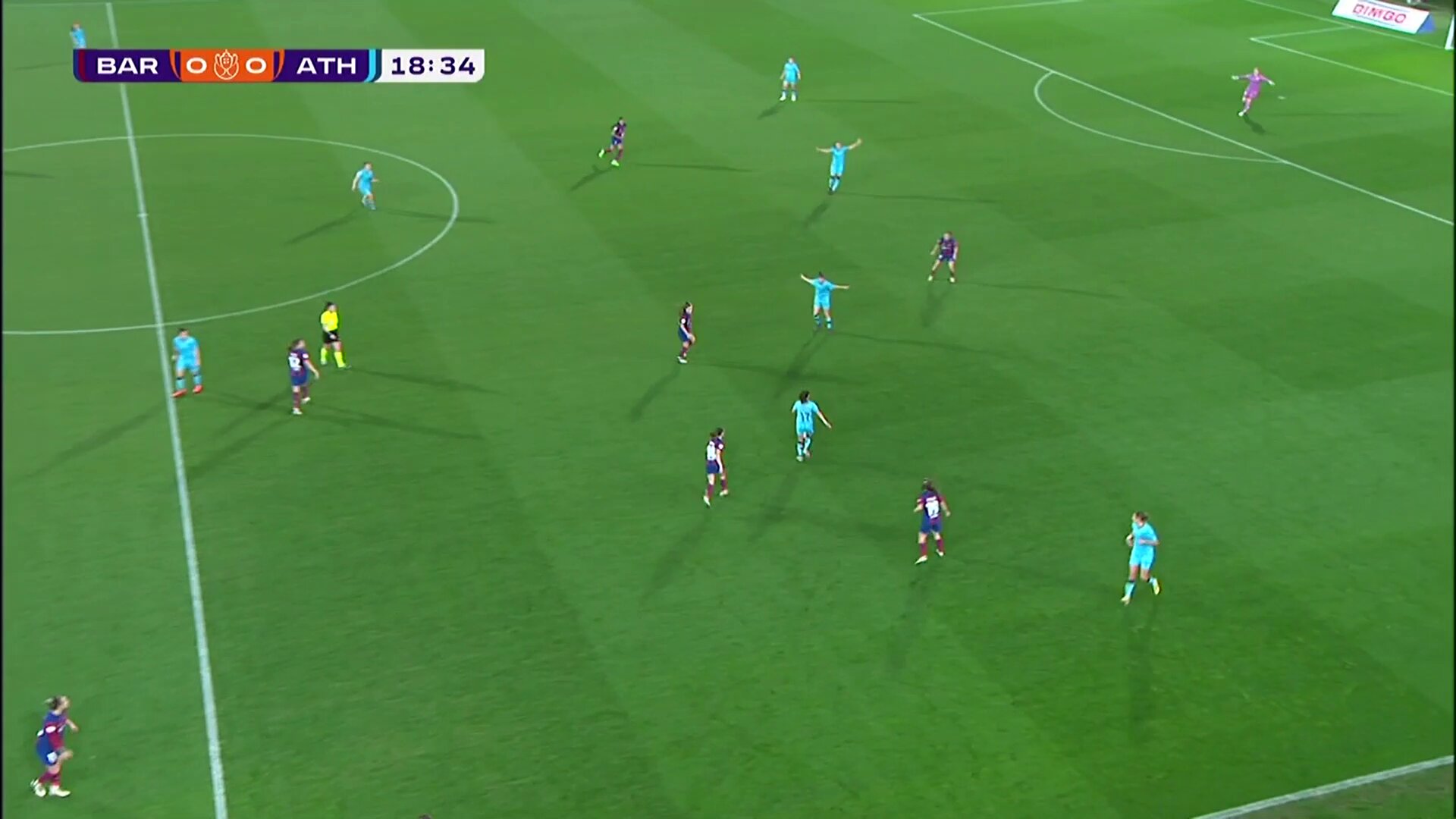  1-0 false @AthleticClubFem false 20’📺 @teledeporte #CopaDeLaReina 🏆 false #FUTFEMRFEF