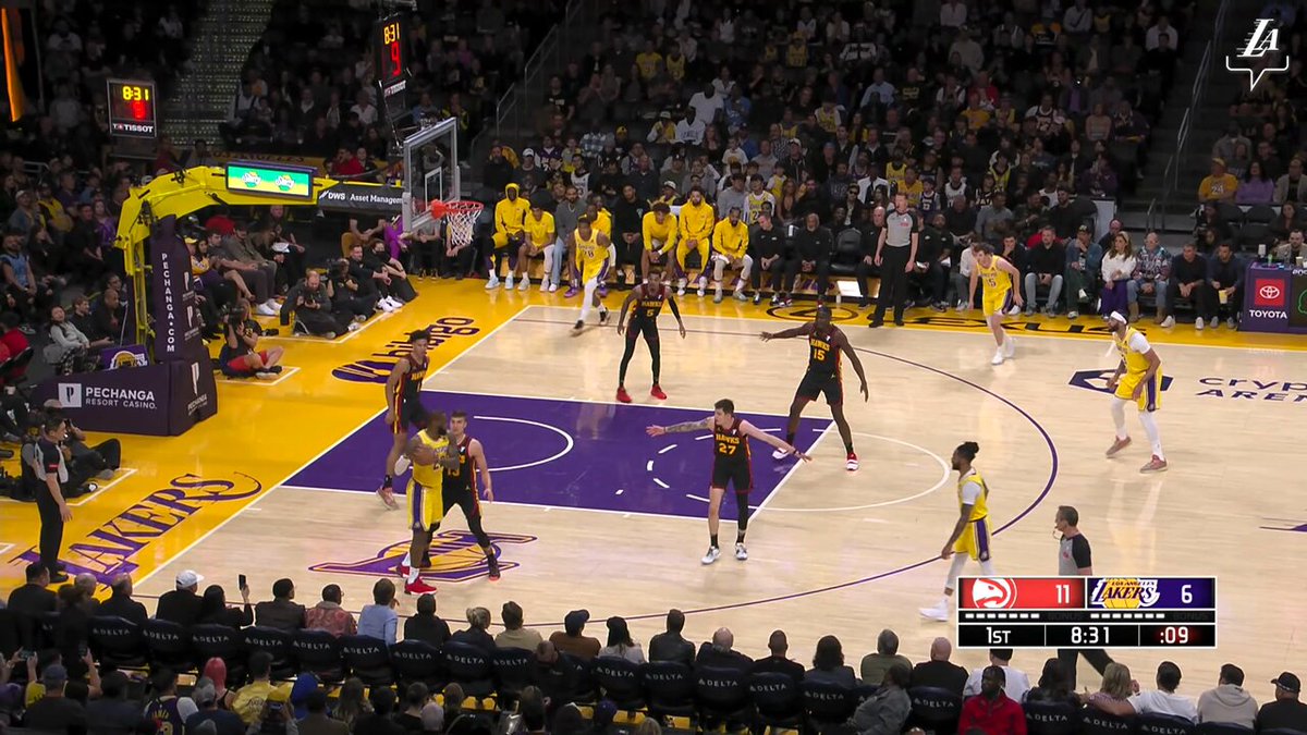 Lakers s video Tweet