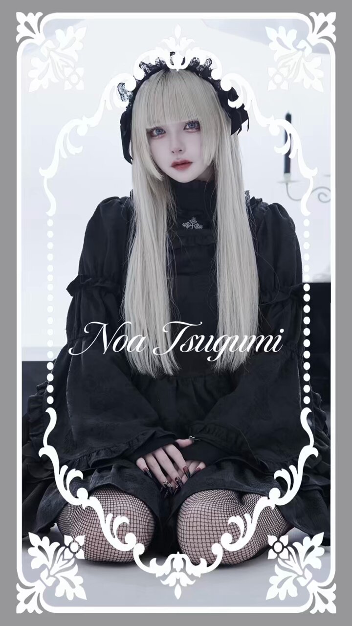 ililil 月深乃絢コラボワンピース ililil【イルイルイル】月深乃絢コラボワンピース/全1色