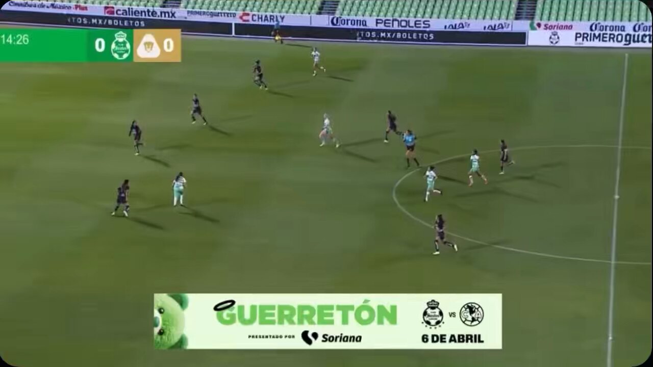 🔥 GOLAZO 🔥@LiaRomero_17 abre el marcador para @ClubSantosFem 🟢⚪️