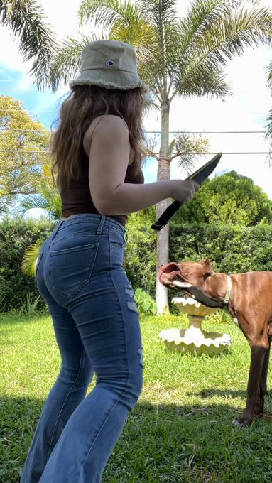 Out in the garden with my boy :) https://t.co/iVBaJOVRIS