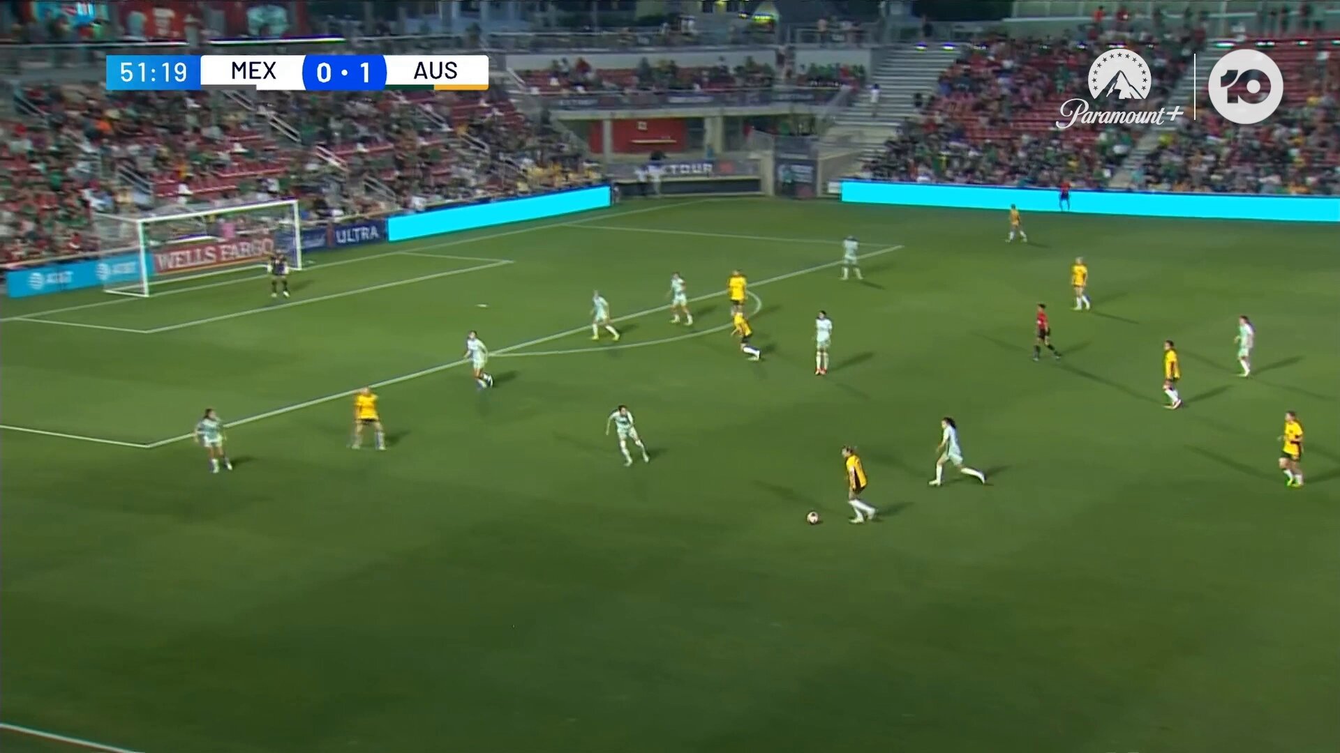 Give @CaitlinFoord a glance and you've lost your chance 💃🎥: @10FootballAU#Matildas #MEXvAUS