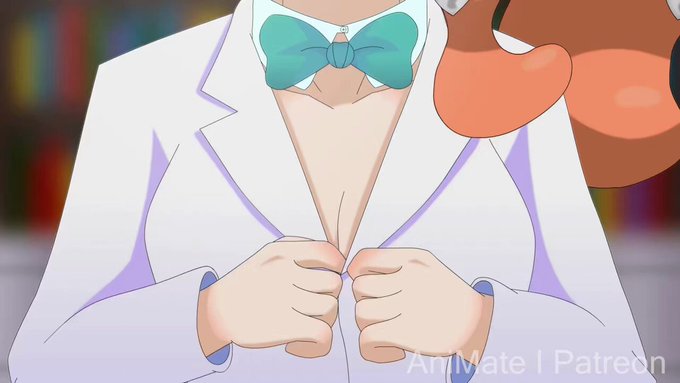 Professor Sonia congratulates you on becoming Pokemon champion - surely you can’t say no?!?

(Full animation