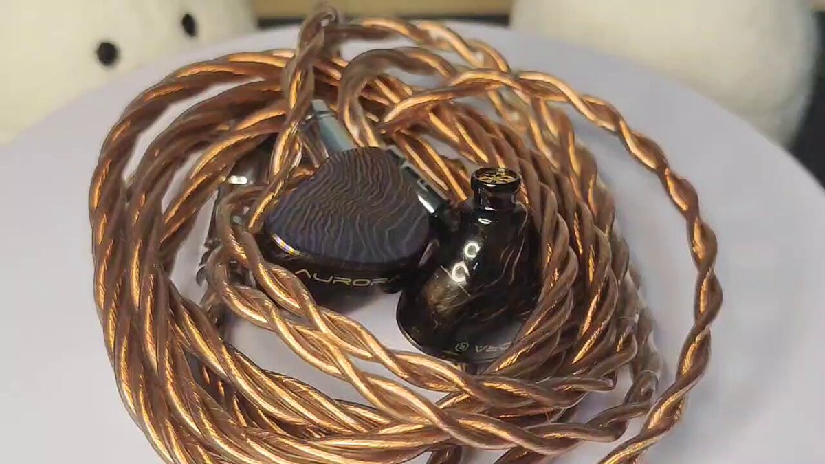 イヤホン LINSOUL 7HZ Aurora Linsoul 7Hz Aurora in Ear Monitor, 1 DD+1 Planar +2 BA IEM