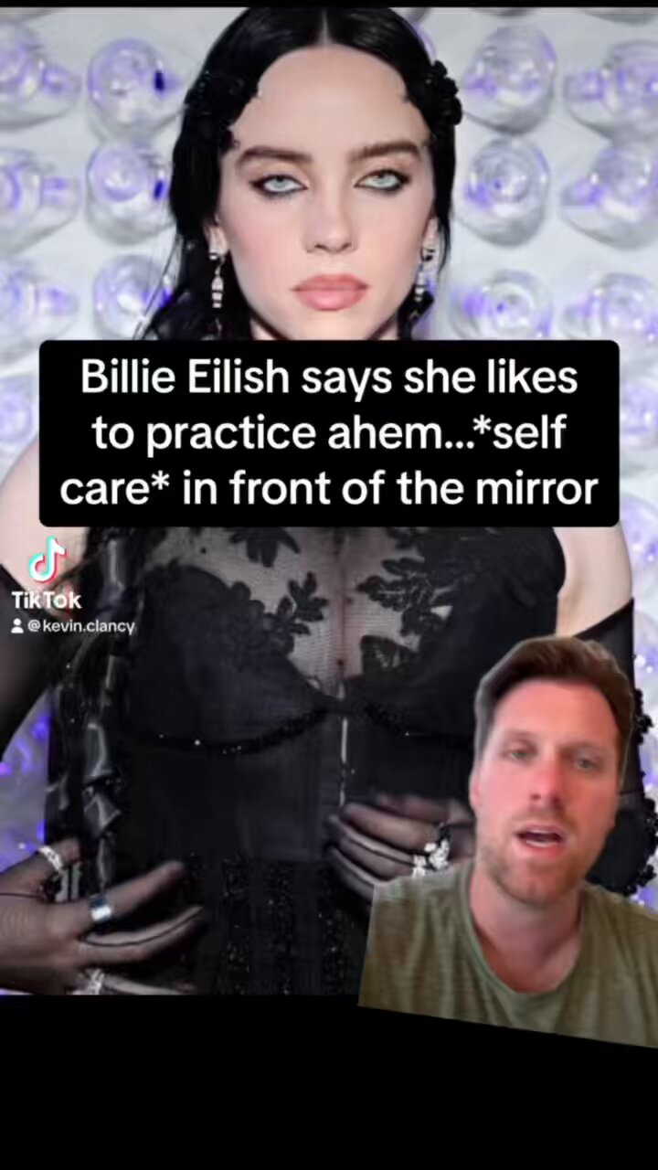 Barstool Sports on X: “Billie Eilish says she likes to practice 