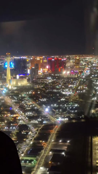 2 pic. Flew a helicopter to and from #EDC sooo epic!! I rly am happy to be out and about!! Good night