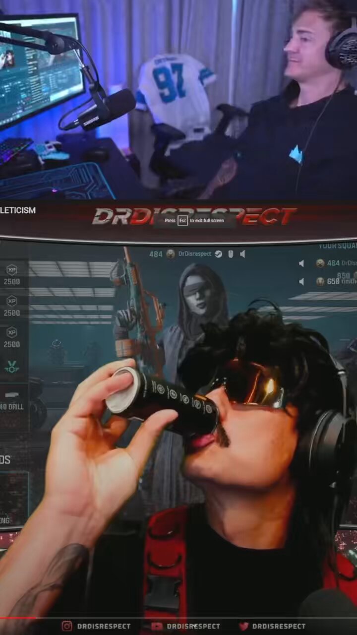 Ninja on X: “Sorry for getting my @NutcaseMilk on your mustache 