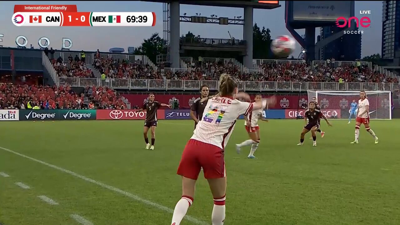 GOAL🇲🇽Mexico has found an equalizer vs. Canada, as Lizbeth Ovalle goes end-to-end and then powers one home to make it 1-1🔴Watch the #CanWNT LIVE on OneSoccer