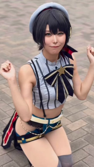 Twitterのコスプレ動画1