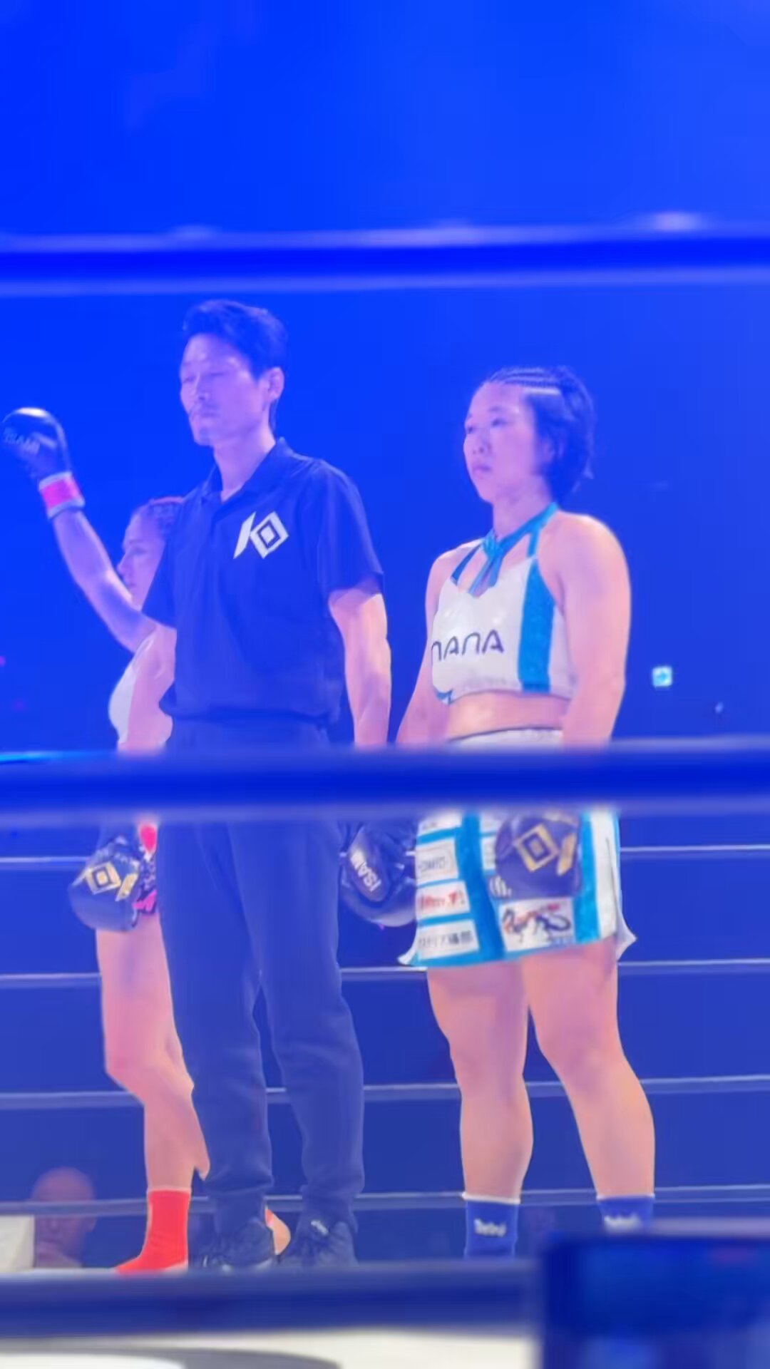 pthc video ◤試合結果◢ 第7試合 KNOCK OUT-BLACK女子 -52.5kg契約  3分3R・延長1R 🟥ルシア・アプデルガリム【LOSE】× ーーー🆚ーーー 🟦NA☆NA【WIN】⚪︎［判定2-0］  【@NANA95976009】 🎥U-NEXTにて無料配信中！ https://t.co/do39kXDCPY ...