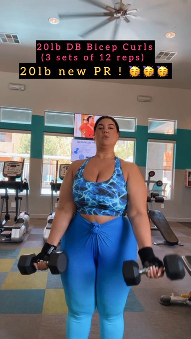 Don’t have to be extreme, just consistent ?? workout with me ?? #ButterCream19 #BriellaBardot https://t