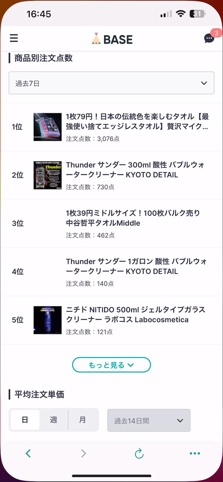 中谷哲平タオル ホワイト BIG Middle 1枚79円！日本の伝統色を