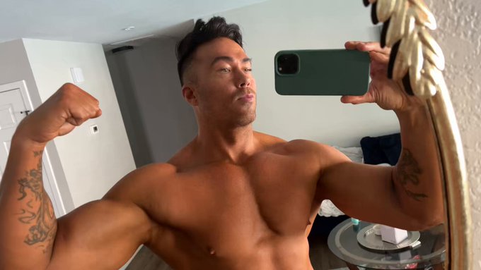 6'6" / 271 lbs / 83" reach 🥊  Custom 4XL gloves / Size 17 shoe 👽 https://t.co/MdgH6V29W6