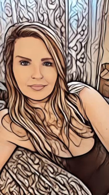 I wanna be a cartoon character. This is such a cool filter 🥰 &hellip; but first coffee ☕️ ☕️💋💋❤️ https://t.
