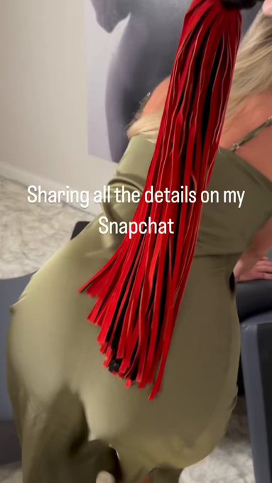 I ended up in my adult playroom last night&hellip; I got a bit wild and shared it with all my Snapchat peeps