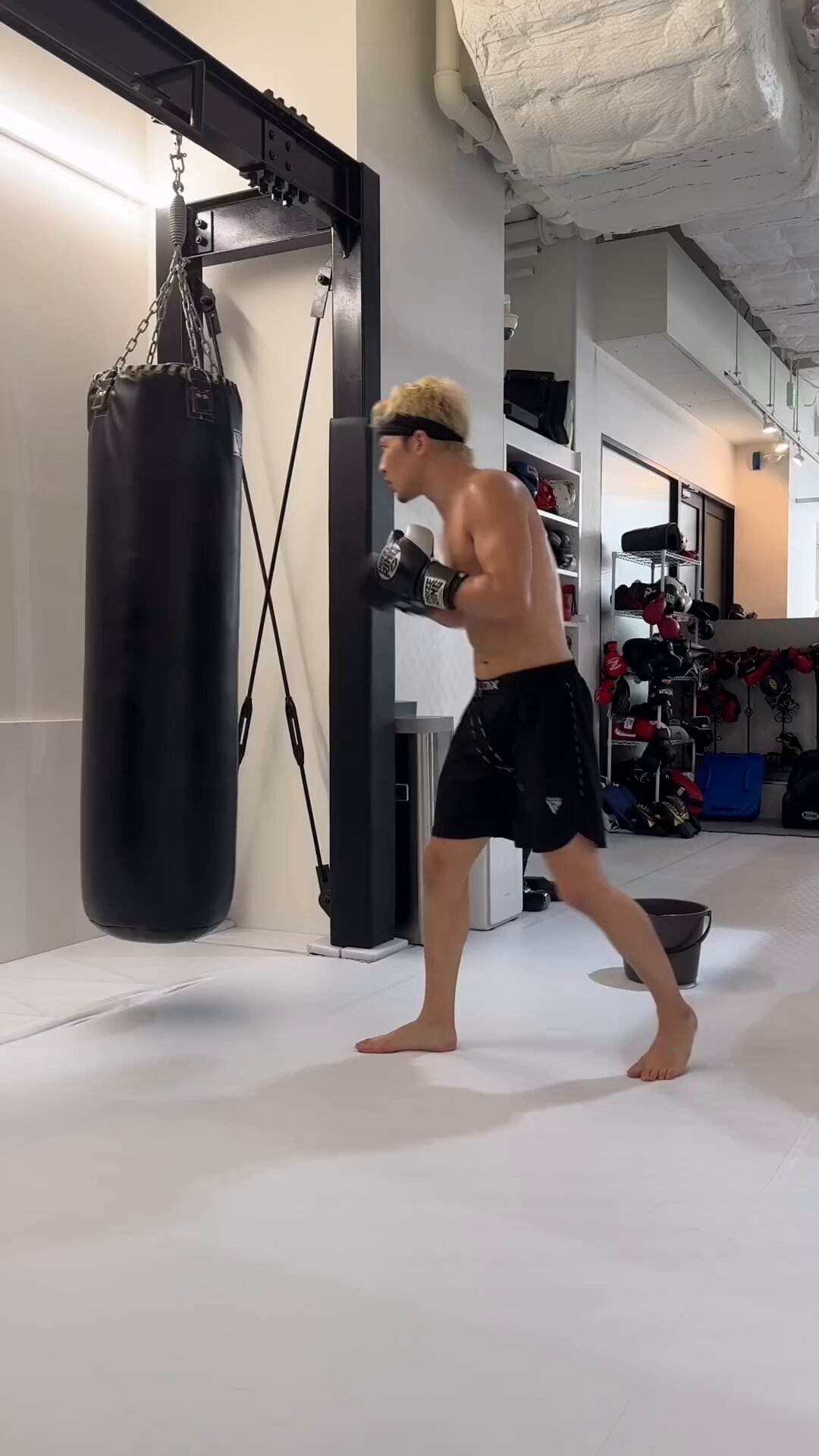 プレミア品‼︎‼︎ 　朝倉未来さん使用　人間型サンドバッグ　トレーニング 記録員 on X: 