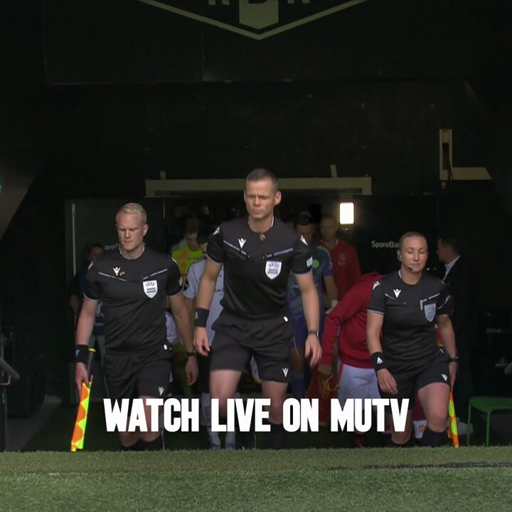 Manchester United on X It s go time Today s fixture is LIVE on MUTV tap below to watch the action MUFC X